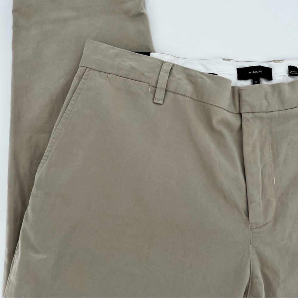 Vince Men's Dylan Slim Fit Chino Trouser pants tan - 38 - Picture 4 of 12